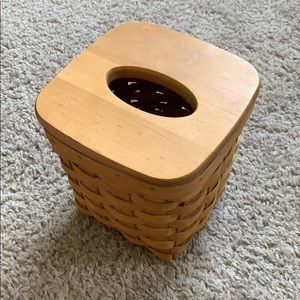 Longaberger Tissue Basket